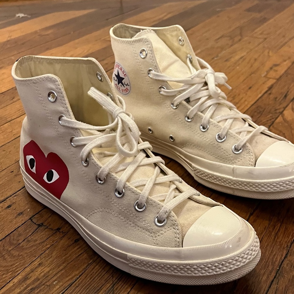 Commes des Garçon Play Converse - White - 12